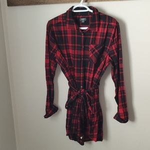 Roots Plaid Tunic
